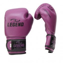 Bokshandschoenen Paars powerfit Protect - Maat: 10oz
