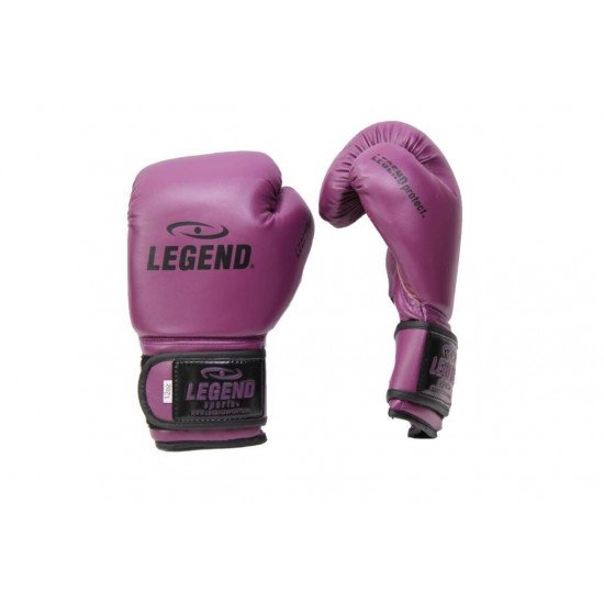 Bokshandschoenen Paars powerfit Protect - Maat: 8oz
