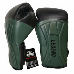 Bokshandschoenen leer Legend Power Special Mat Groen - Maat: 12oz