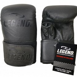 Leren zakhandschoenen voor op de bokszak - Maat: XL