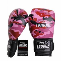 Bokshandschoenen dames Camo Roze powerfit Protect - Maat: 16oz