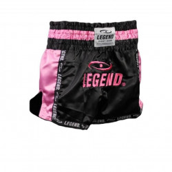 Kickboks broekje dames roze zwart Legend Trendy  - Maat: L