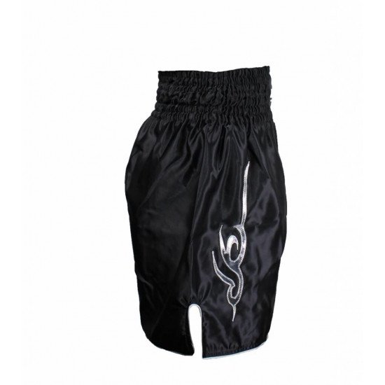 Kickboks broekje legend lang model zilver - Maat: S