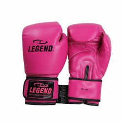 Bokshandschoenen dames roze powerfit Protect - Maat: 10oz