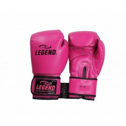 Bokshandschoenen dames roze powerfit Protect - Maat: 14oz