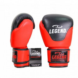 Leren Bokshandschoenen Legend Thai series Rood - Maat: 12oz