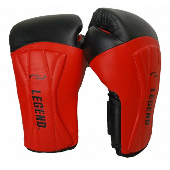 Bokshandschoenen leer Legend Power Special Rood - Maat: 8oz