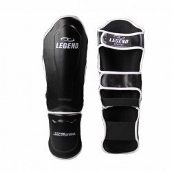 Scheenbeschermers Legend Best zwart/wit - Maat: XS
