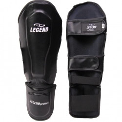 Scheenbeschermers Legend Best zwart - Maat: L