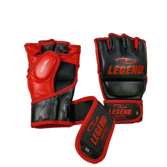 leren Bokszak - MMA Handschoenen Legend met duim - Maat: L