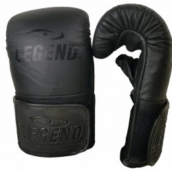 Leren zakhandschoenen voor op de bokszak - Maat: M