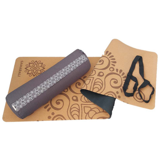 Yin yoga set Zon Grijs Yin yoga set Zon Grijs