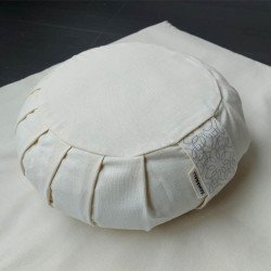 Meditatieset met  Kussen Zafu Maan Ivoor