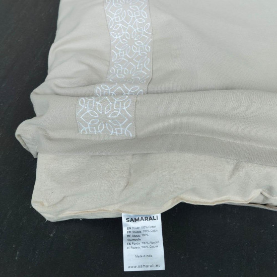 Meditatiemat Zabuton Chateau grijs