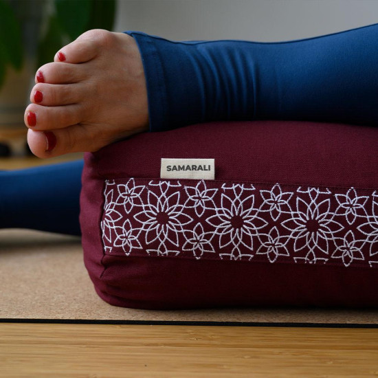 Yoga Bolster Kastanjebruin