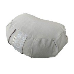 Meditatiekussen Halve Maan Chateau grijs