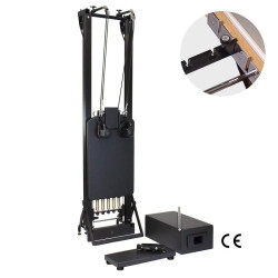 Merrithew SPX® Max Reformer with Vertical Stand Bundle (Onyx)